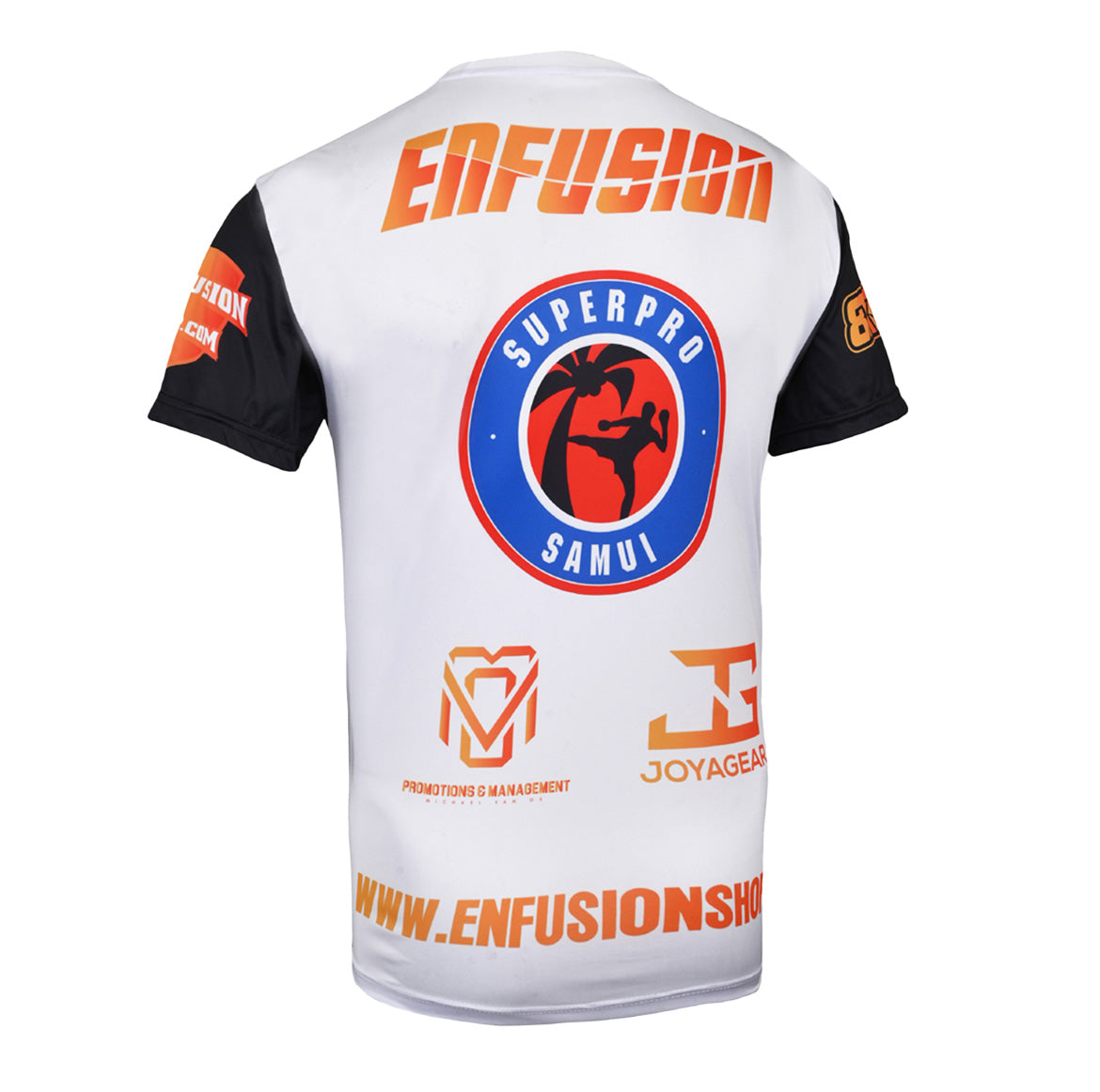 Enfusion Wit/Zwart T-shirt