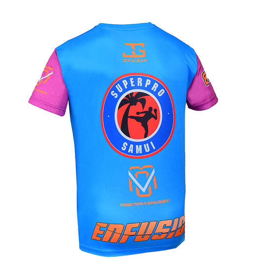 Enfusion Aqua/Paars T-shirt