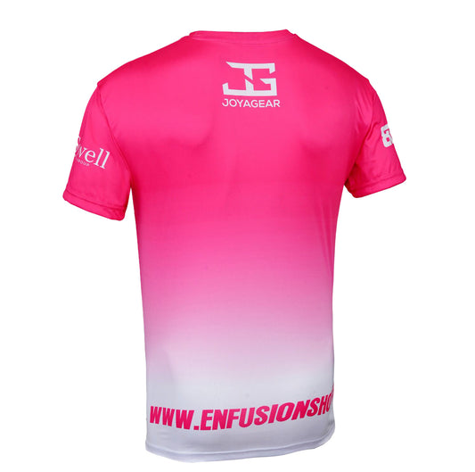 Enfusion T-shirt roze overloop