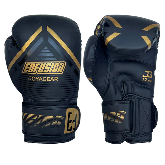 Joya X Enfusion Starter Kids Bokshandschoenen - Zwart/Goud