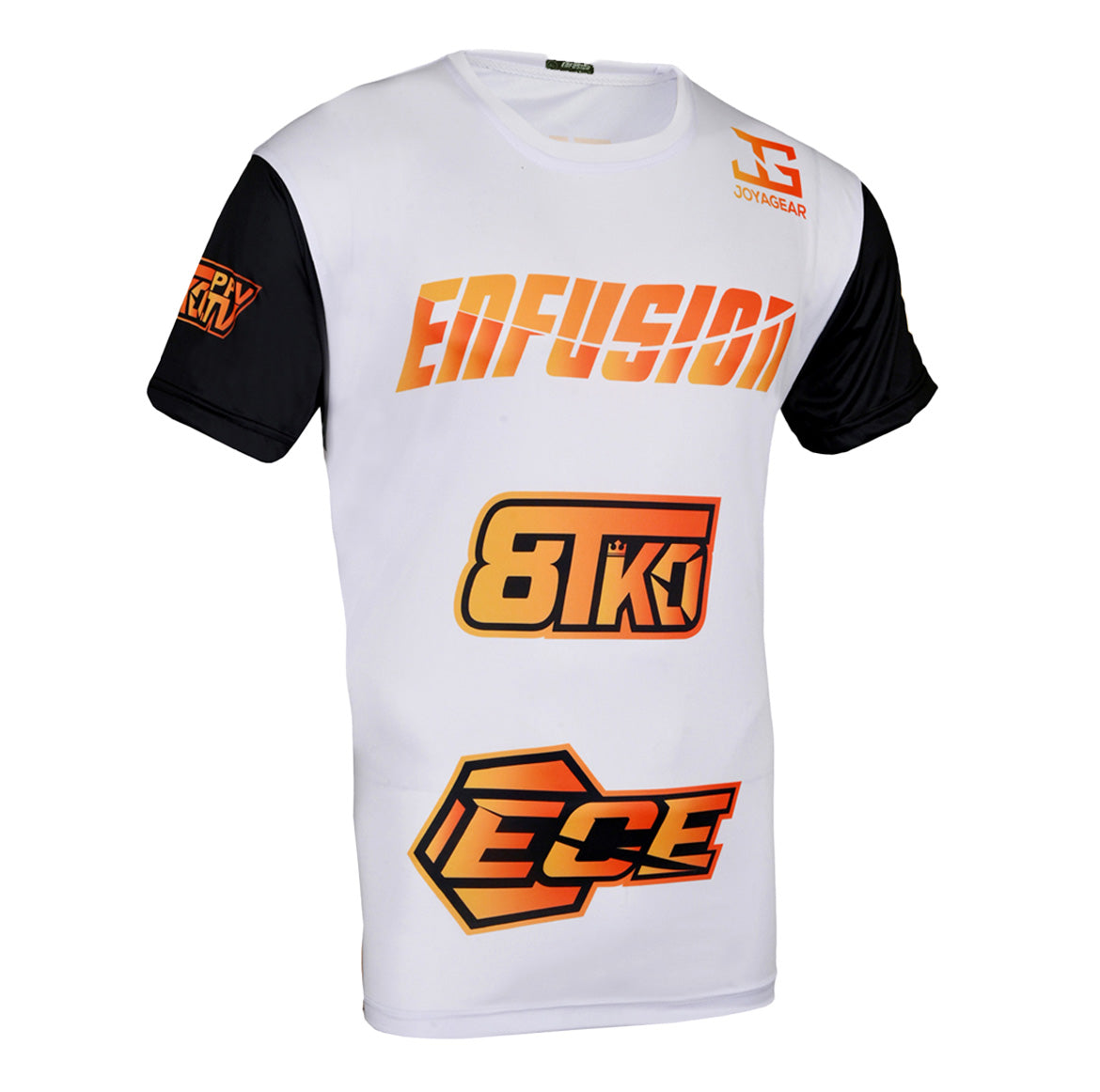 Enfusion Wit/Zwart T-shirt