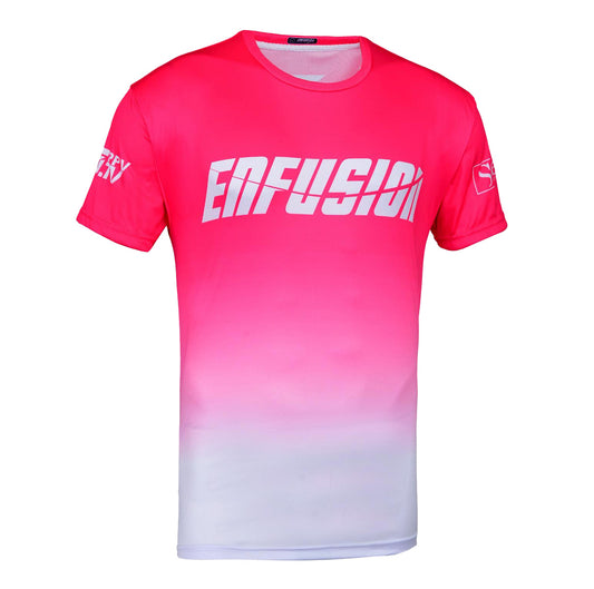 Enfusion T-shirt roze overloop