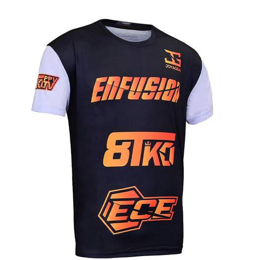 Enfusion Zwart/Wit T-shirt